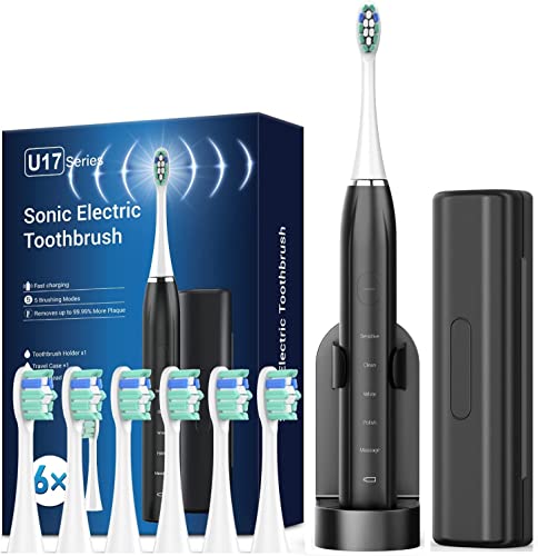 Cepillos de Dientes Electricos Sónico Adultos Infantil - Cepillo Electrico Recargables...